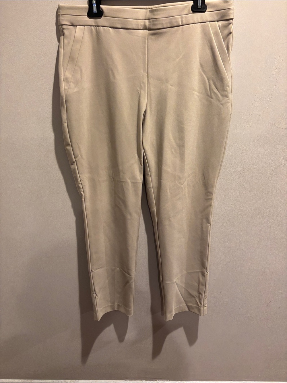 Counterparts Cream Cropped Dress Pants size L